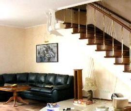 Вертикальная деревянная лестница - тип 3