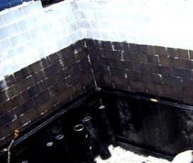 Вертикальная оклеечная гидроизоляция - модель 4