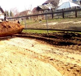 Вертикальная планировка грунта - вариант 1