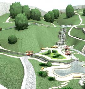 Вертикальная планировка - модель 4