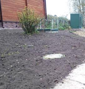 Вертикальная планировка площадки строительства - вариант 3