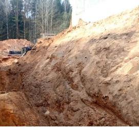 Вертикальная планировка рельефа - вариант 1