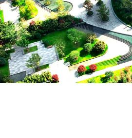 Вертикальная планировка территории - вариант 2