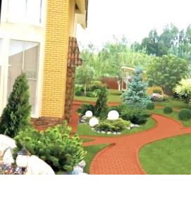 Вертикальная планировка участка - тип 2