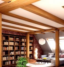 Вертикальные чердачные лестницы - вариант 3