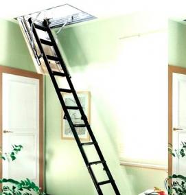 Вертикальные чердачные лестницы - вариант 2