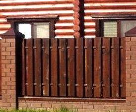 Вертикальный  из дерева шахматка - вариант 4