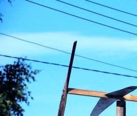 Ветроуказатель флюгер - модель 4