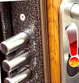 Входная дверь без замка - модель 4