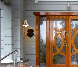 Входные деревянные двери - тип 1