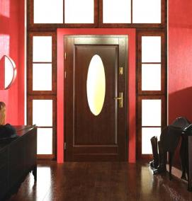 Входные деревянные двери - тип 3