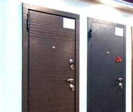 Входные двери цвета шоколад - тип 4