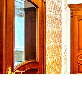 Входные двери из массива - вариант 1