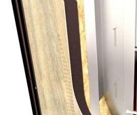 Входные двери металлические теплые - модель 3