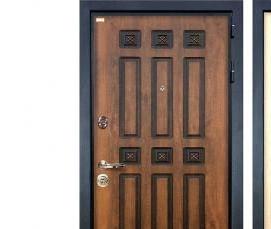 Входные двери металлические теплые - модель 2