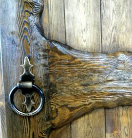 Входные двери под старину - тип 1