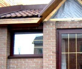 Входные двери со стеклопакетом для частного дома - модель 3