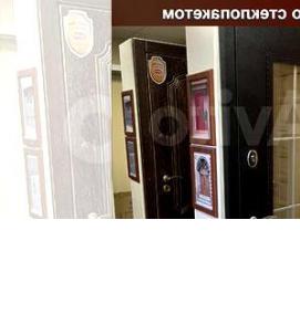 Входные двери со стеклопакетом - вариант 1