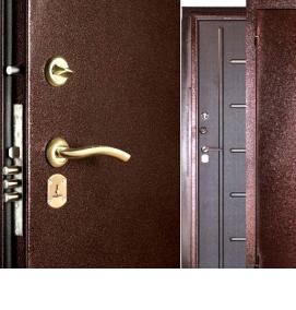 Входные двери в квартиру сталь - тип 4