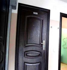 Входные двери в подъезд с домофоном - тип 3