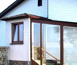 Входные группы из пвх для частного дома - вариант 3