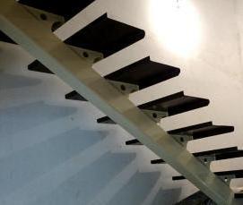 Входные лестничные марши - вариант 3