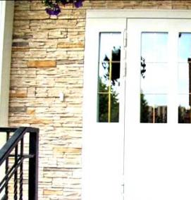 Входные пластиковые двери уличные со стеклопакетом - тип 4