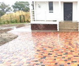 Вибролитая тротуарная плитка - тип 1