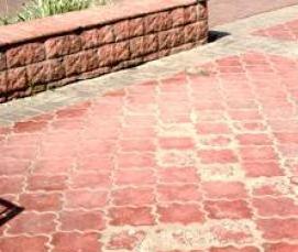 Вибролитая тротуарная плитка - тип 4