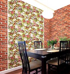 Виниловые обои под плитку - вариант 3