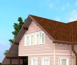 Виниловый брус - модель 4