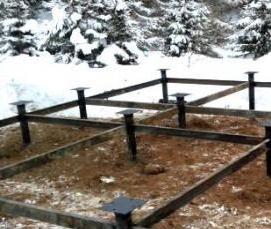 Винтовые сваи 8 метров - вариант 4