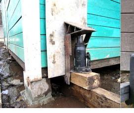 Винтовые сваи под деревянный дом - модель 4