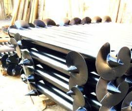 Винтовые сваи - модель 2