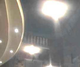 Висячие натяжные потолки - модель 4