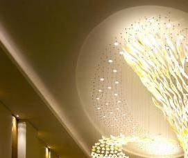 Висячие натяжные потолки - модель 3