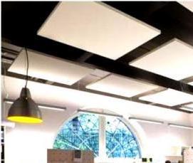 Висячие натяжные потолки - модель 2