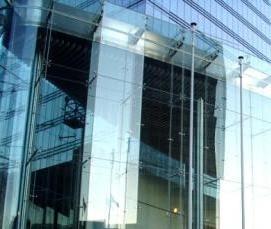 Витражное фасадное остекление - модель 4