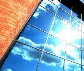 Витражное остекление алюминиевым профилем - модель 4