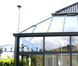 Витражное остекление из алюминия - вариант 2