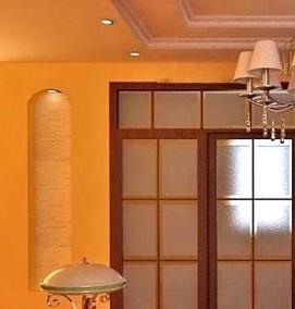 Витражные двери раздвижные - тип 1