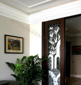 Витражные межкомнатные двери - тип 4