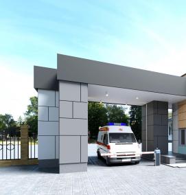 Визуализация входной группы - модель 3