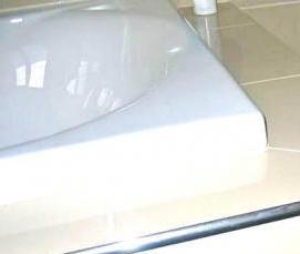 Внешний уголок для плитки металлический - вариант 2