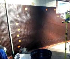 Внутренняя гидроизоляция фундамента - тип 4