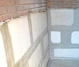 Внутренняя гидроизоляция подвала - тип 4