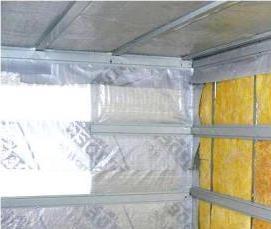 Внутренняя теплоизоляция - вариант 1