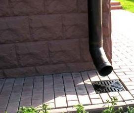 Водосточная дренажная система - модель 2