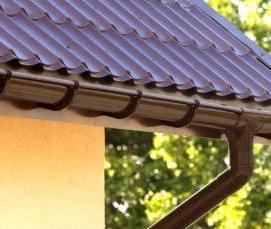 Водосточная система 125 на 100 мм - модель 2