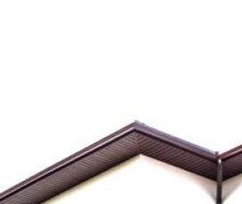 Водосточная система цвета графит - вариант 1